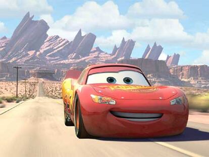 Imagen de la película 'Cars'.