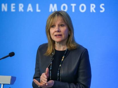 Mary Barra, presidenta y consejera delegada de General Motors.