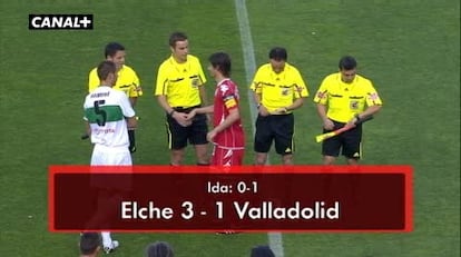 Elche 3 - Valladolid 1