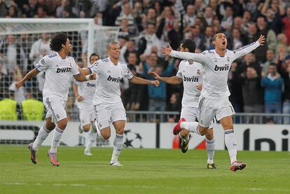 Cristiano Ronaldo se ha reencontrado con el gol. El portugués, criticado en el tramo inicial de la temporada, prolongó su racha realizadora y lo celebró de esta forma tan efusiva.