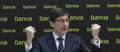 Jose Ignacio Goirigolzarri, presidente de Bankia.