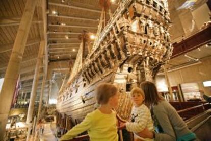 El buque del Museo Vasa, en Estocolmo.