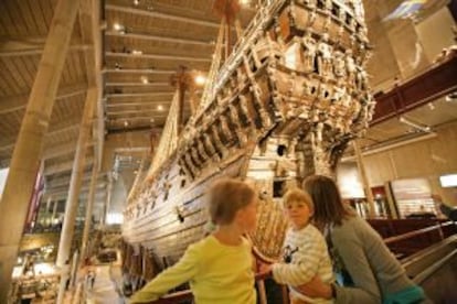 El buque del Museo Vasa, en Estocolmo.