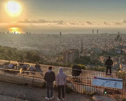 Barcelona des dels búnquers del Carmel.