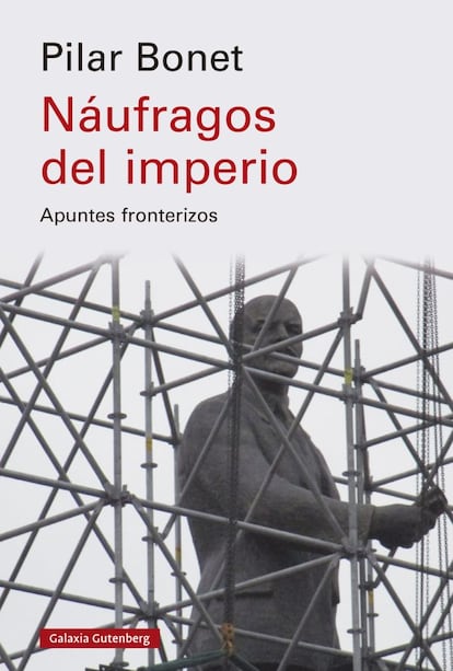 Portada del libro 'Náufragos del infierno. Apuntes fronterizos', de Pilar Bonet.