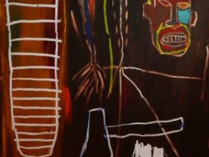Una pintura de Basquiat superará los 2,8 millones de euros de salida