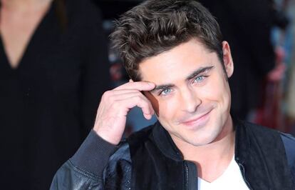 El actor Zac Efron, en Londres.