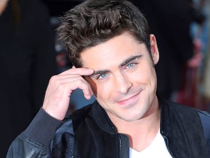 El actor Zac Efron, en Londres.