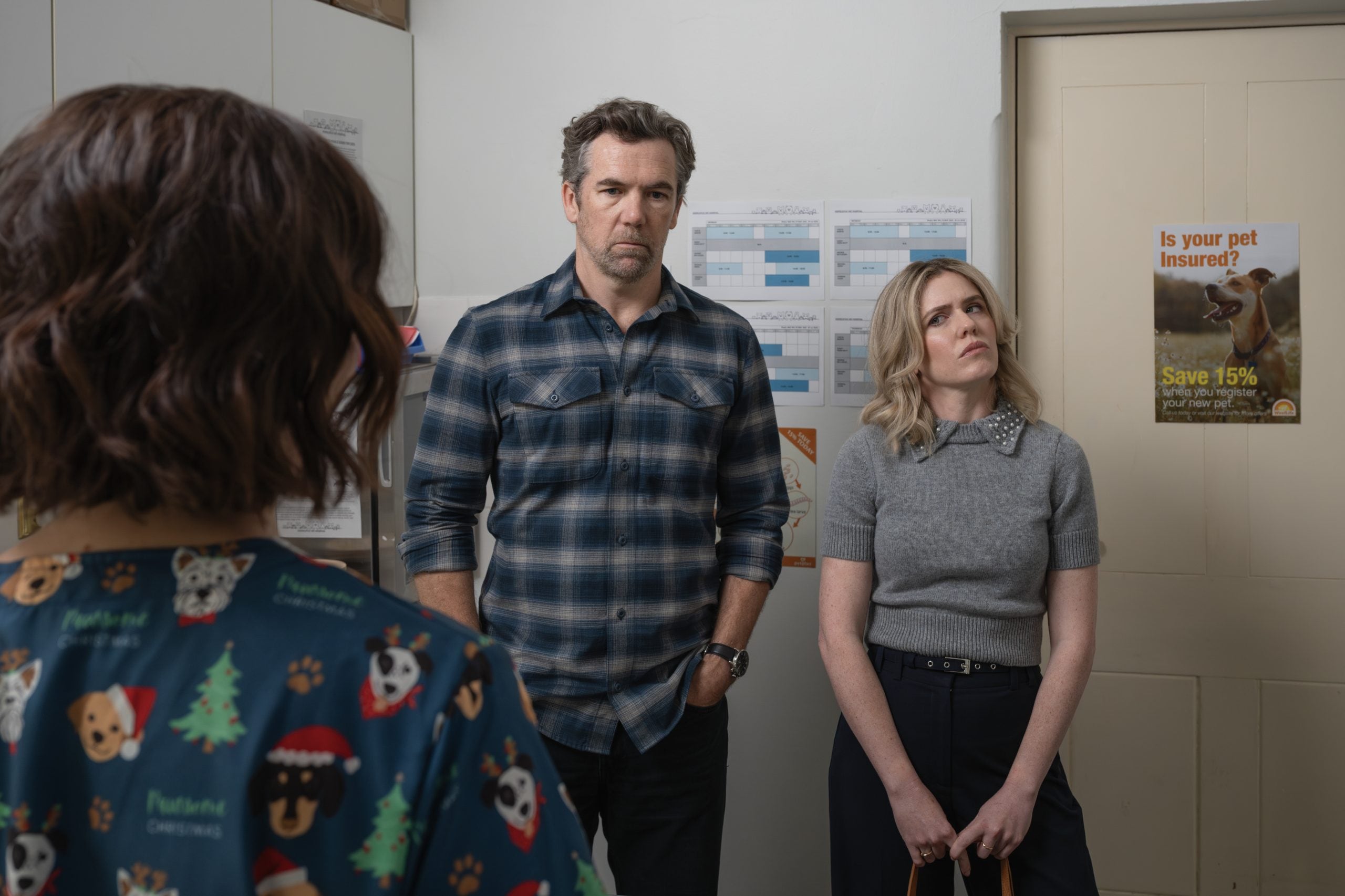 Patrick Brammall y Harriet Dyer, protagonistas y creadores de 'Colin de cuentas'.