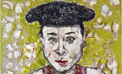 'Tina in a Matador Hat' (1987), de Julian Schnabel.