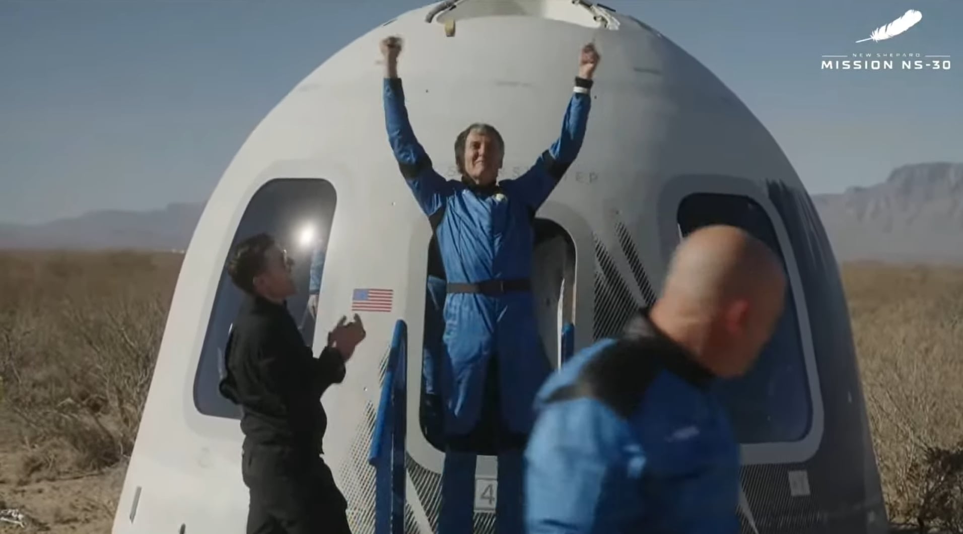 Veinte minutos de retraso y solo unos segundos (casi) en órbita: Jesús Calleja se convierte en el tercer español en viajar al espacio