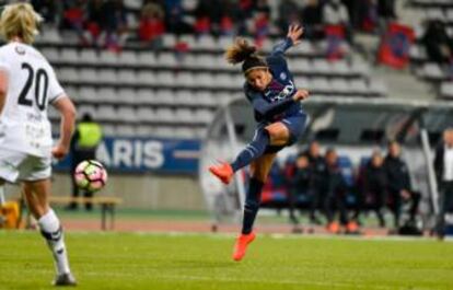 Cristiane, em atuação pelo PSG.