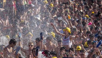 Un instante del festival Arenal Sound