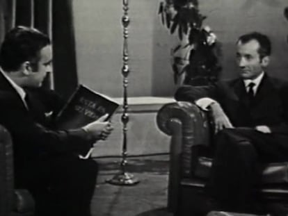 Federico Gallo (izquierda), en un programa de 'Esta es su vida'.