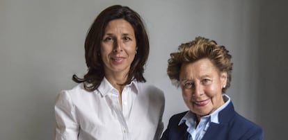 Lourdes Gull&oacute;n Rodr&iacute;guez, nueva presidenta de Gull&oacute;n, y Mar&iacute;a Teresa Rodr&iacute;guez Sainz-Rozas, m&aacute;xima accionista de la compa&ntilde;&iacute;a.