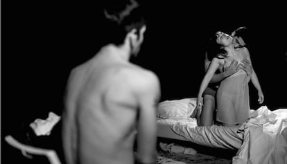 Imagen de la obra de teatro 'Vooyeur'.