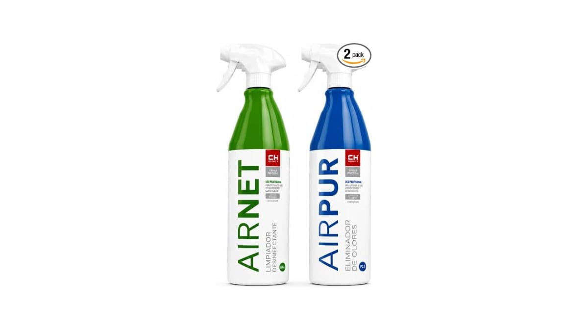 El limpiador de aire acondicionado que elimina bacterias, hongos y malos olores.
