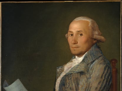 'Sebastián Martínez', retrato de Francisco de Goya del comerciante de Cádiz, conservado en el Metropolitan Museum de Nueva York.