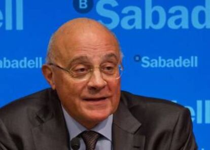 Josep Oliu, presidente de Banco Sabadell