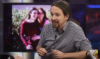 Pablo Iglesias en 'El Hormiguero', el martes.