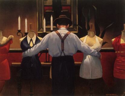 Obra de Jack Vettriano.