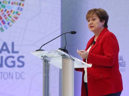 Kristalina Georgieva, directora gerente del Fondo Monetario Internacional (FMI).