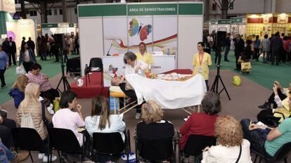 Una demostración en la pasada edición de la feria.