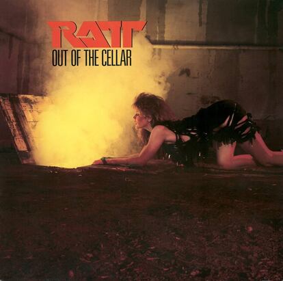 Portada de ‘Out of the Cellar’, disco de Ratt.