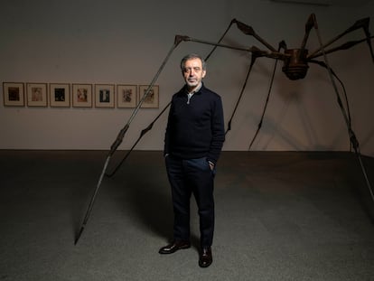 Manuel Borja-Villel, director del Museo Reina Sofía en una de las salas del museo, en 2021.