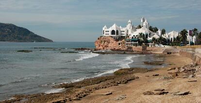 Malecón de la localidad costera de Mazatlán (Sinaloa). 