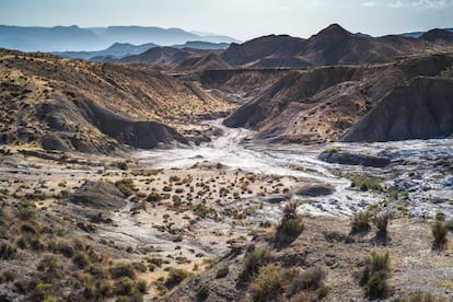 Desierto de Tabernas, en Almería.