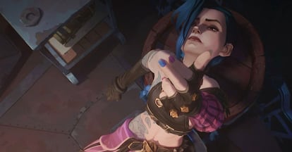 Jinx, una de las protagonistas de 'Arcane'.