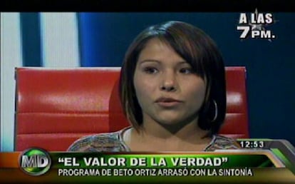 Ruth Thalía Sayas, la chica asesinada.