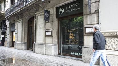 Galeria de Jaume Bagot, no centro de Barcelona.