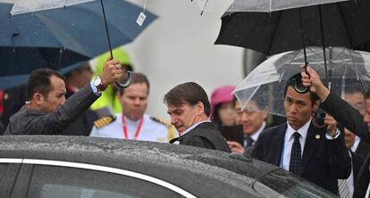 Presidente Jair Bolsonaro chega ao Japão para participar do G20.