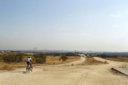 A view of the Alcorc&oacute;n site that is considered the most likely venue for the EuroVegas project.