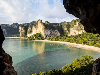Playa de Phuket, en Tailandia.
