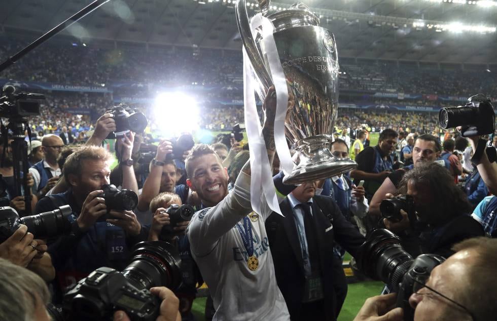Las celebraciones del Real Madrid tras ganar la Champions League 2018 ...