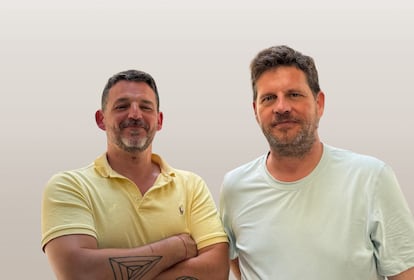 Los máximos responsables de Clientify y FindThatLead, Francisco López y Gerard Compte.