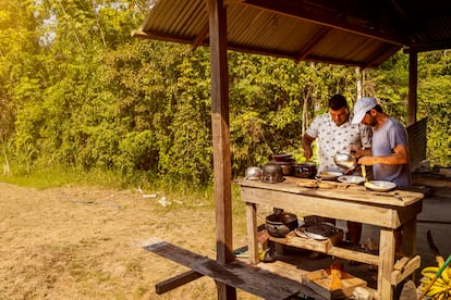 La cooperativa de pescadores artesanales Los Jaguares.