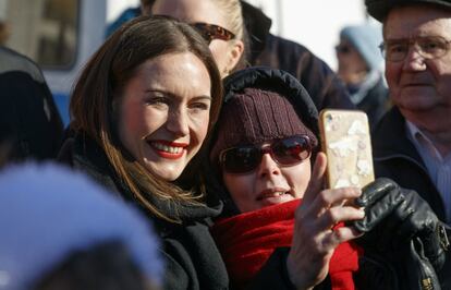 Sanna Marin, en abril de 2023.