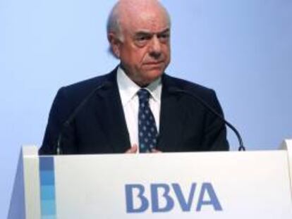 Fotografía facilitada por el BBVA que muestra a su presidente, Francisco González. EFE/Archivo