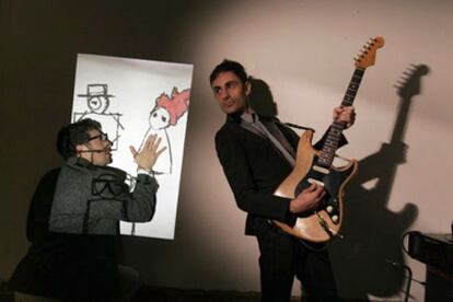 Jordi Busquets (izquierda) y Fèlix Pons, en 'La tardor barcelonina', que se estrena el jueves.
