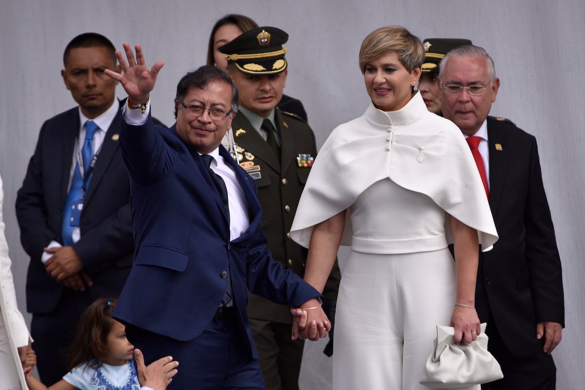 Verónica Alcocer, primera dama de Colombia, desconcierta hasta a los aliados del Gobierno | EL PAÍS América Colombia