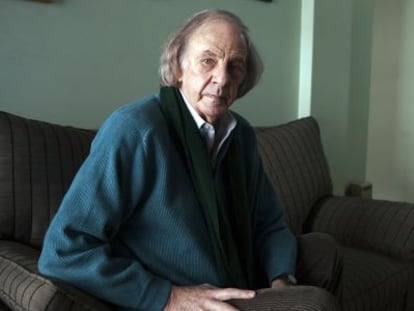 El entrenador argentino C&eacute;sar Luis Menotti, en 2011