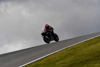 Fabio Quartararo en el circuito del Algarve.