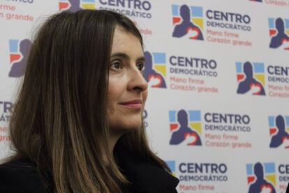 La senadora del Centro Democrático Paloma Valencia, en una foto del partido.