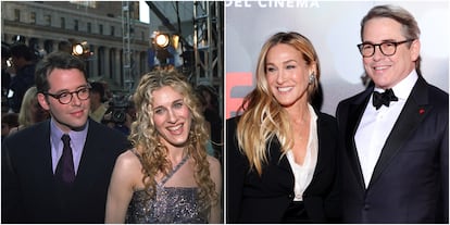 Sarah Jessica Parker y Matthew Broderick (28 años casados). Cada pareja es un mundo y sus claves para mantener la relación también lo son. En el caso del matrimonio de los veteranos intérpretes, las tácticas son varias. Para la actriz destacan la perspectiva y el no dormir separados: “Intento resumirlo así: recuerda que las cosas que no son importantes, realmente no importan”, confesó Parker en una entrevista en ‘The Tonight Show Starring Jimmy Fallon’ en febrero de 2018. En una conversación en el ‘podcast’ ‘The Howard Stern Show’, en junio de 2023, señaló que la base de su sólida unión era el haber mantenido a su familia lejos de los focos: “Nos gusta vivir en una ciudad en la que salimos de casa, caminamos por la calle y formamos parte de una comunidad en la que conocemos a todo el mundo”. Por su parte, Broderick contó en 2014, en el programa ‘Meredith Vieira Show’, cuál era, para él, el secreto: “Somos amigos más allá de cualquier otra cosa y hablamos mucho”. Los actores se conocieron en 1991 y se casaron en 1997 en Nueva York. El matrimonio tiene tres hijos: James Wilkie, que nació en 2002, y las mellizas Tabitha Hodge y Marion Loretta Elwell, nacidas por vientre de alquiler en 2009, una práctica ilegal en España.