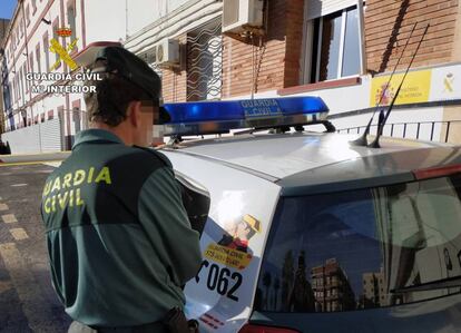 Un agente de la Guardia Civil.