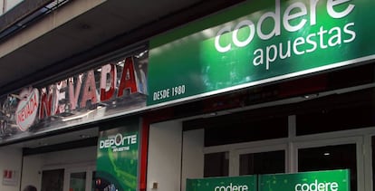 Imagen de un salón de juego de Codere.